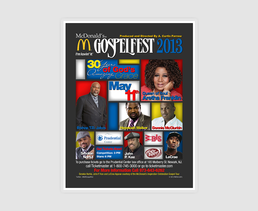 McDonald's Gospelfest 2013