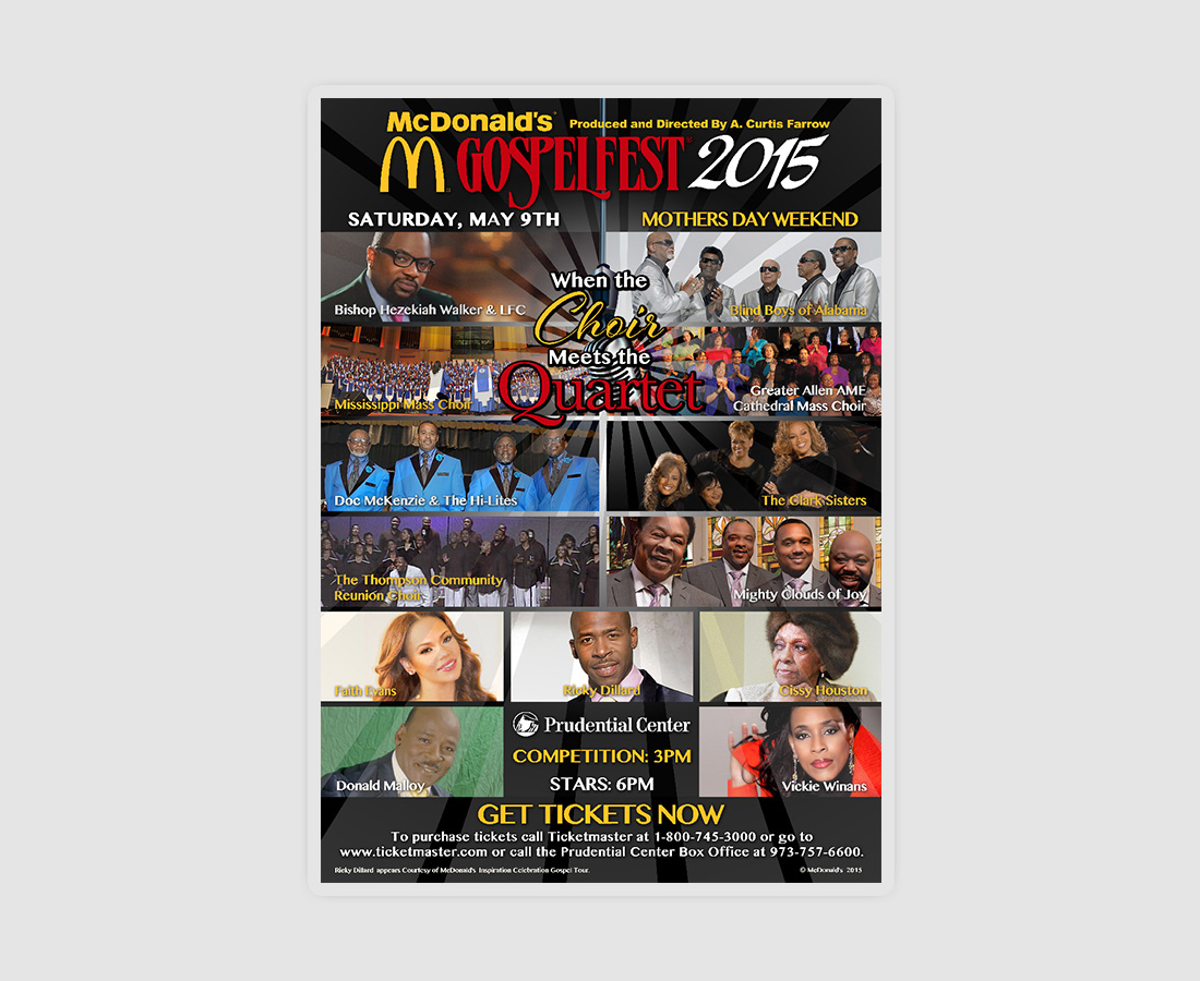 McDonald's Gospelfest 2015
